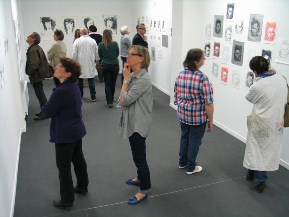 Exposition à la petite galerie de l'école d'Arts-plastiques, Beaux-arts de la Ville de Poitiers.