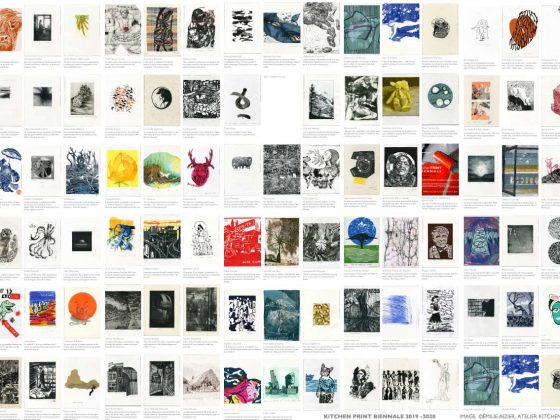 Des nouvelles, some news about the Kitchen PRINT BiENNALE 2019/2020