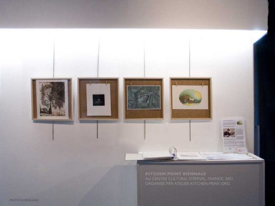 Retour sur l’exposition « Kitchen Print Biennale » au Centre culturel d’Épinal du 23 août au 04 septembre 2021, France.
