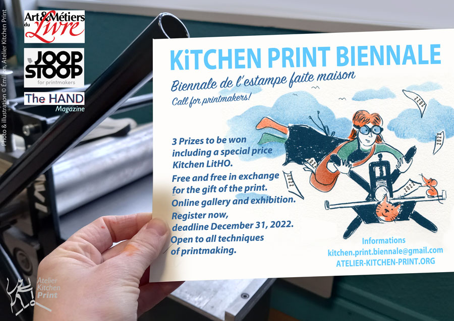 CALL FOR PRINTMAKERS! KiTCHEN PRINT BIENNALE 2021-2022, already the edition 5.