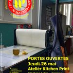 Fête de l’estampe, Portes Ouvertes de l’atelier !