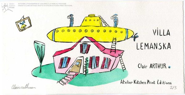 Clair ARTHUR "Couverture Villa Lemanska"
