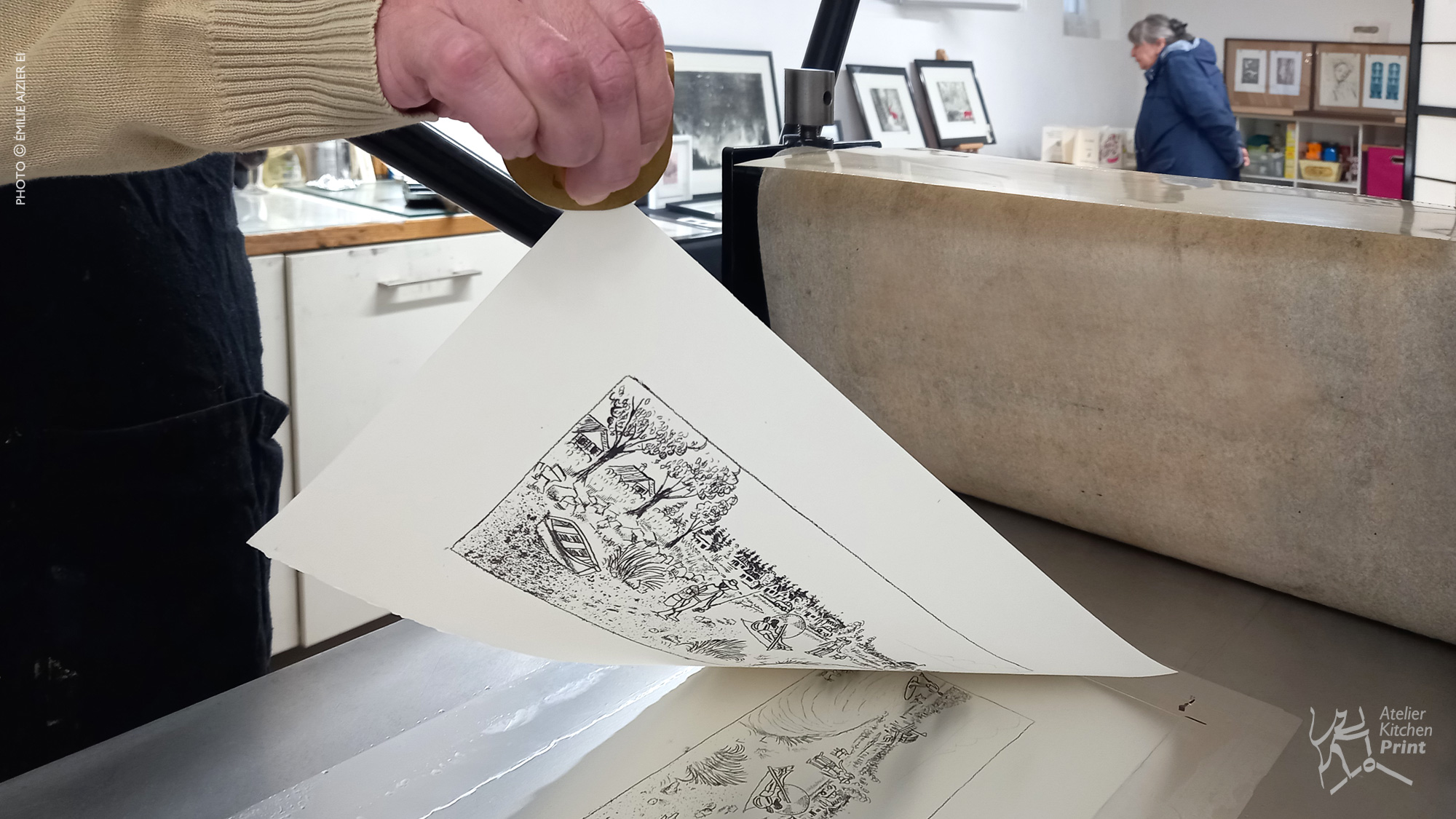 Mini-Résidence d'artiste Gravure ou Kitchen Litho