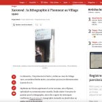 Article dans le journal Vosges Matin